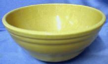 Kitchen Yellow Ware Mixing Bowl - Vintage Kitchen