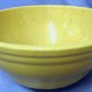 Kitchen Yellow Ware Mixing Bowl - Vintage Kitchen