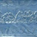 Pressed Glass Bread Tray LAST SUPPER