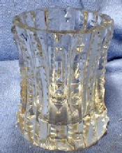 Cut Glass Toothpick - ZIPPER Brilliant Cut Glass Crystal