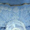 Etched Glass Candy Compote - Elegant Glassware