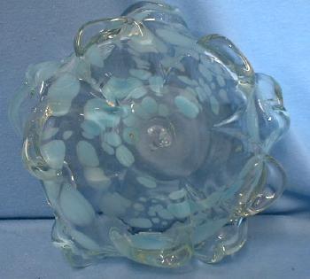 ART GLASS Murano Internally Decorated Art Glass Bowl