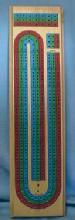old Vintage original Cribbage Board - Wood Collectible