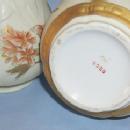 Pair of Bisque Porcelain ELEPHANT Handle EWERS