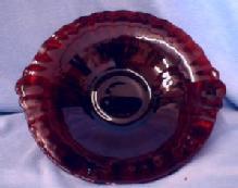 OLD CAFE Ruby Glass Dish - Hocking OLD CAFE