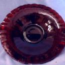 OLD CAFE Ruby Glass Dish - Hocking OLD CAFE