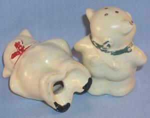 Shawnee SMILEY Pottery Salt & Pepper Shaker Set