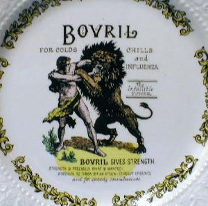 BOVRIL Medicine - Colds Chills & Influenza THE INFALLIBLE POWER - Lord Nelson Pottery