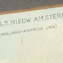 Ocean Liner S.S. NIEUW AMSTERDAM Framed Print - Misc.