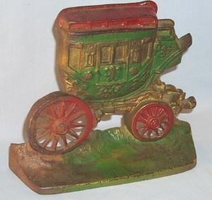 Cast Iron COACH Doorstop - Metalware