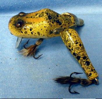 old Paw Paw WOTTA Frog - Vintage Fishing Sporting
