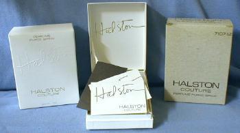 Halston Perfume Purse Spray - Vintage Silverplate Bottle