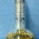old vintage Lucien Lelong Perfume - CRACKLE Glass Perfume Bottle -