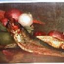 1894 Print FISH & Vegetables - A MORNING RELISH - Chicago Tribune Art Supplement