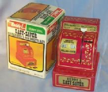 BUDDY L Easy-Saver Old Fashioned 3-Coin Bank in Original Box - Toys