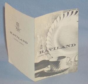 Haviland LIMOGES Small Flowered Porcelain Bowl in Original Box