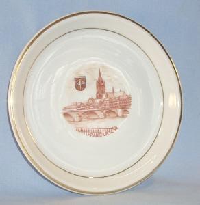 FRANKFURT Advertising Porcelain Souvenir Dish