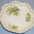 R.S. Germany Flower Design Porcelain Berry Bowl