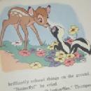 Walt Disney's BAMBI Illustrated Hard Cover Book - Paper