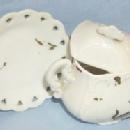 Stoneware Miniature TOY DISHES in Original Box - Pottery