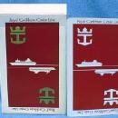 old vintage Royal Caribbean Cruise Line Playing Cards - Vintage Advertising paper