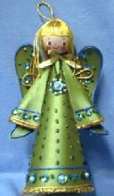 Christmas ANGEL Ornament - Vintage Angel - German Holiday Misc