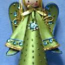 Christmas ANGEL Ornament - Vintage Angel - German Holiday Misc