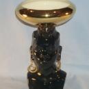 Large Black Americana Porcelain Head Vase - Ethnographic