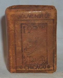 Souvenir of 1933 Chicago World's Fair LITTLE WEBSTER 1800 WORDS DICTIONARY - Paper