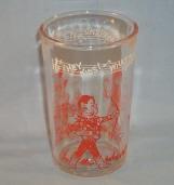 Welches Jelly Co. HITS THE SPOT Howdy Doody Glass