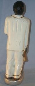 MUSICIAN IN WHITE SUIT Ceramic Figurine - Ethnographic