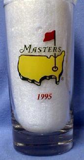 old 1995 Masters Golf Tumbler - Masters Champions - Sporting Glass
