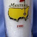 old 1995 Masters Golf Tumbler - Masters Champions - Sporting Glass