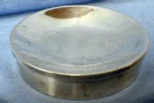 vintage Sterling Paperweight Pin Dish - Sterling Silver by Crown