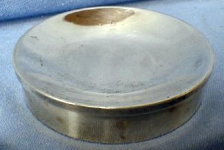 Sterling Paperweight Pin Dish - Sterling Silver by Crown
