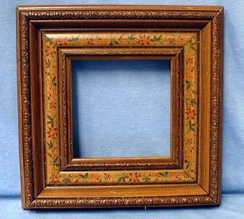 Folk Art Frame - Hand Painted Penn Dutch - Misc