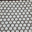 old Crochet Tablecloth - Vintage Large Tablecover - textile