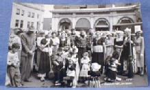 RPPC Holland MI Dutch People Tulip Festival vINTAGE Real Photo Postcard