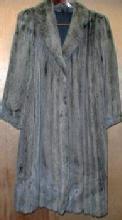 Original Silver Mink Fur Coat STUNNING Vintage