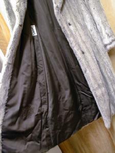 Original Silver Mink Fur Coat STUNNING Vintage