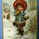 WHITEHILL Sewing Machine Trade Card - Vintage Advertising paper