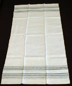 antique Linen Table Runner or HUGE Towel - Vintage textile