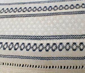 antique Linen Table Runner or HUGE Towel - Vintage textile