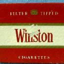old Winston Cigarette Lighter - NEW in Box - Vintage Tobaccianna Advertising