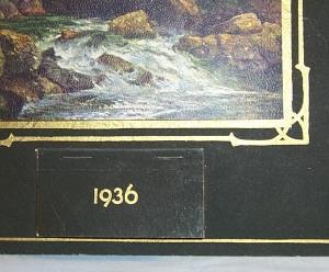 FORD Dealer Advertising 1936 Calander