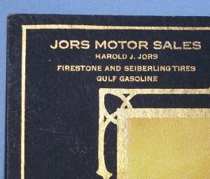 FORD Dealer Advertising 1936 Calander