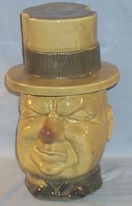 Novel McCoy W.C. FIELDS Pottery Cookie Jar