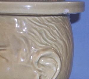 Novel McCoy W.C. FIELDS Pottery Cookie Jar