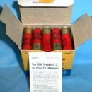 Western Super X 16ga Shotgun Shell Box with Paper Shells - Vintage Sporting Collectible