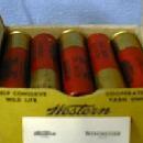 Western Super X - 20 GA. Shotgun Shell Box with Paper Shells - Vintage Sporting Collectible